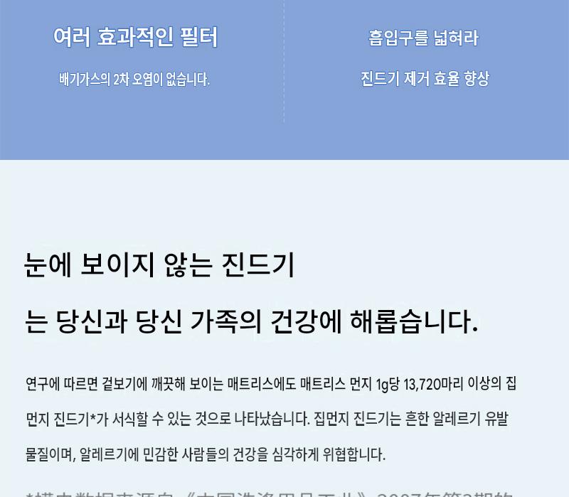 휴대용 진드기 제거기 가정용 스마트 충전식 무선 침대 미니 청소기