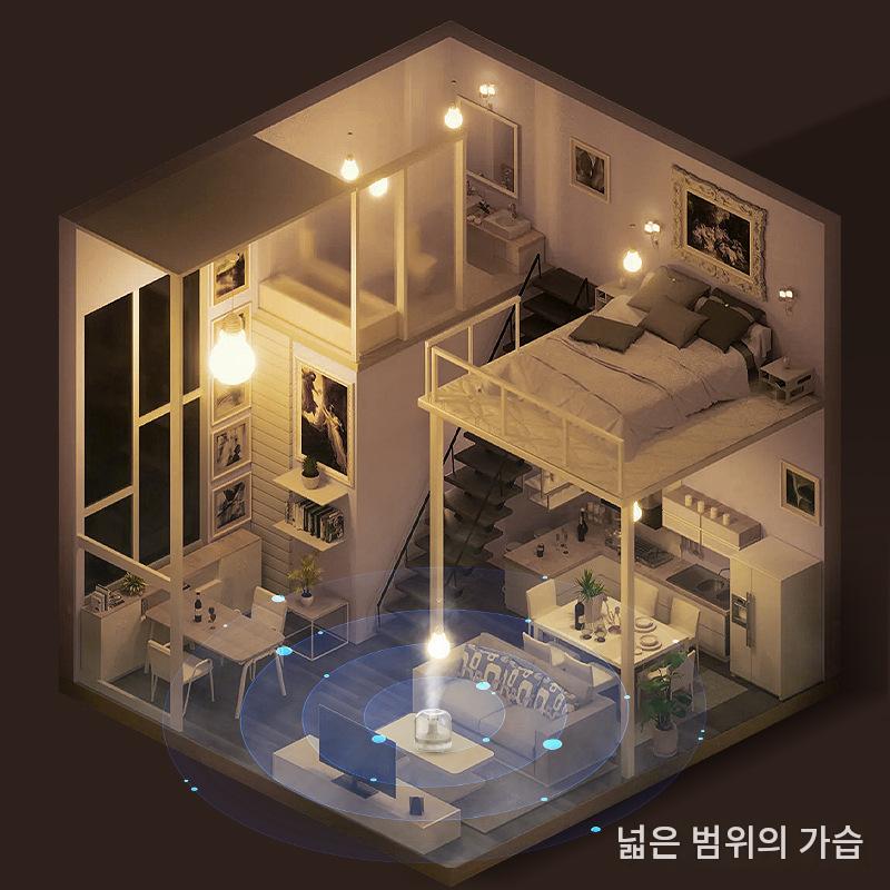 데스크탑 USB 가습기 선물용 조명 가습기 가정용 가습기 선물 미스트기