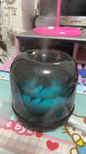 데스크탑 USB 가습기 선물용 조명 가습기 가정용 가습기 선물 미스트기 photo review